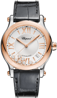 Chopard Happy Sport 278559-6001 Yellow gold and Stainless steel Silver