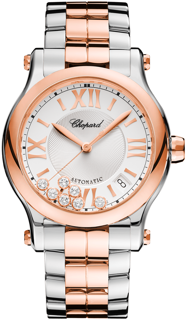 Chopard Happy Sport 278559-6002 36mm Yellow gold and Stainless steel Silver