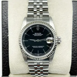 Rolex Datejust 31 68274 Stainless steel Black