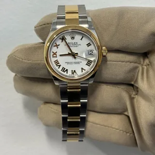 Rolex Datejust 31 278243-0001 Yellow gold and Oystersteel White