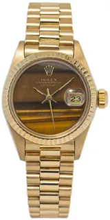 Rolex Datejust 6917 Yellow gold Brown