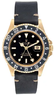 Rolex GMT-Master II 16718 Yellow gold Black