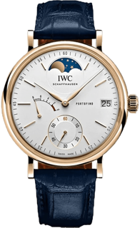 IWC Portofino Hand-Wound IW516409 Yellow gold Silver