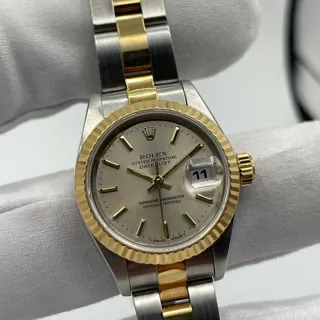 Rolex Lady-Datejust 69173 Steel$Yellow Gold Gray