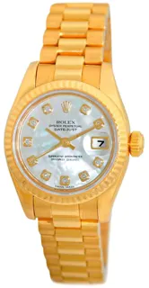 Rolex Lady-Datejust 179178 Yellow gold Mother-of-pearl