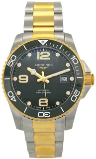 Longines HydroConquest L3.781.3.06.7 Ceramic and Stainless steel Silver