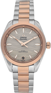 Omega Aqua Terra 220.20.34.20.06.001 Yellow gold and Stainless steel Gray