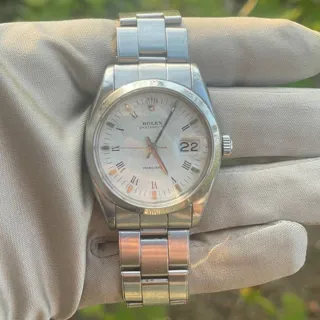 Rolex Oysterdate Precision 6694 Steel White