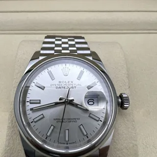 Rolex Datejust 126200-0001 Stainless steel Silver