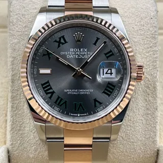 Rolex Datejust 126231-0030 Rose gold and Stainless steel