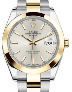 Rolex Datejust 41 126303 Yellow gold and Stainless steel Silver