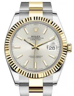 Rolex Datejust 41 126333 Yellow gold and Stainless steel Silver