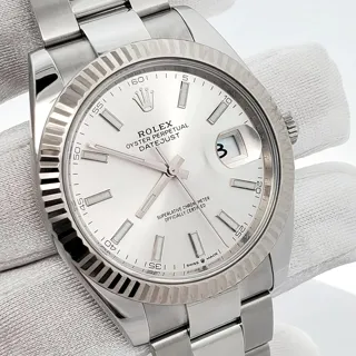 Rolex Datejust 41 126334 Stainless steel White