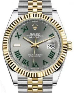 Rolex Datejust 126333-SLTRJ Yellow gold and Stainless steel Gray