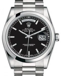 Rolex Day-Date 36 118206 | Platinum