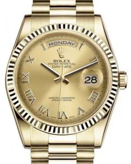 Rolex Day-Date 36 118238 Yellow gold