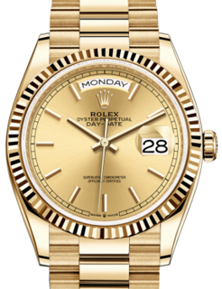 Rolex Day-Date 36 128238 Yellow gold