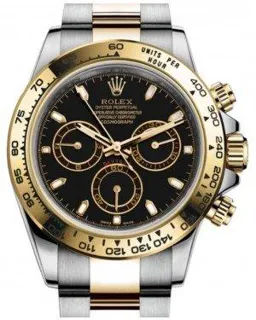 Rolex Daytona 116503 Yellow gold and Stainless steel Black