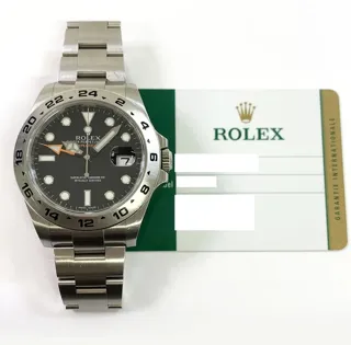 Rolex Explorer II 216570 Stainless steel Black