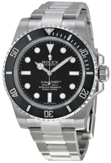 Rolex Submariner (No Date) 114060 Stainless steel Black