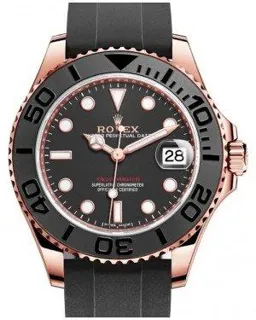 Rolex Yacht-Master 37 268655 Rose gold Black