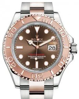 Rolex Yacht-Master 40 116621 Rose gold and Stainless steel Brown