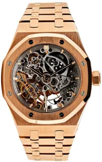 Audemars Piguet Royal Oak Double Balance Wheel Openworked 15467OR.OO.1256OR.01 Rose gold Skeletonized