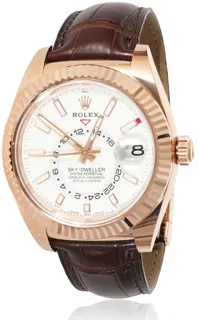 Rolex Sky-Dweller 326135-0006 Rose gold White