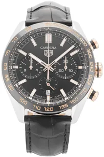 TAG Heuer Carrera CBN2A5A.FC6481 Ceramic and Yellow gold and Stainless steel Black