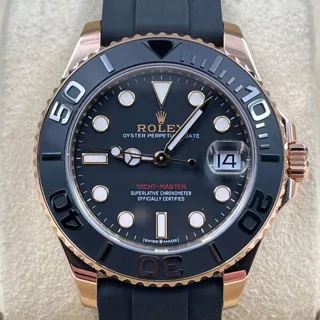 Rolex Yacht-Master 268655-0002 Rose gold Black