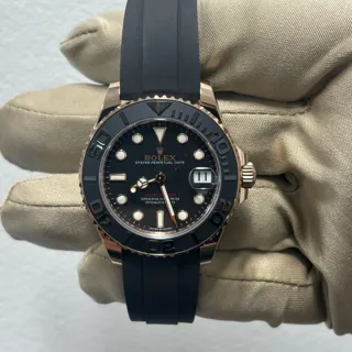 Rolex Yacht-Master 268655-0002 Rose gold Black