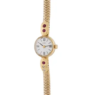 Movado 10637 Yellow gold White