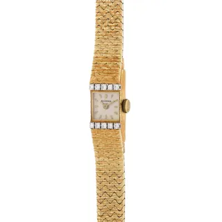 Carl F. Bucherer 493 136 12mm Yellow gold Cream