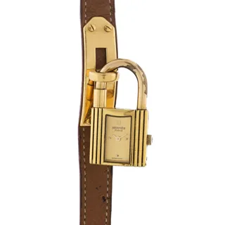 Hermès Kelly-Cadenas KE1.201 Gold-plated Golden