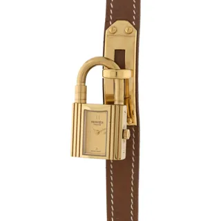 Hermès Kelly 21128 Gold-plated Golden