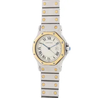 Cartier Santos Octagonal 58567 Yellow gold and Stainless steel