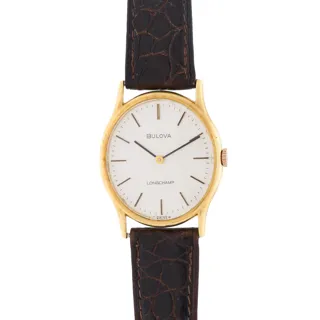 Bulova Longchamp 7559.1 Yellow gold Champagne