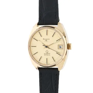 Bulova 21579 34mm Gold-plated Golden