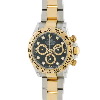 Rolex Daytona 116503 Yellow gold and Stainless steel Black