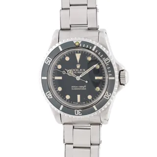 Rolex Submariner 5513 42mm Stainless steel Black