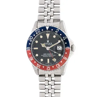 Rolex GMT-Master 1675 40mm Stainless steel Black