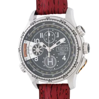 Hamilton Chronographe H766160 45mm Stainless steel Black