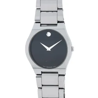 Movado Fiero 89-C6-10850 Stainless steel Black