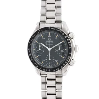 Omega Speedmaster Reduced 55246654 Stainless steel Black