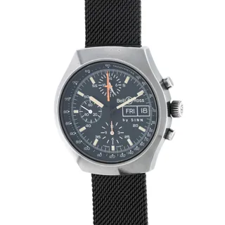 Bell & Ross Chronograph 103 Stainless steel Black