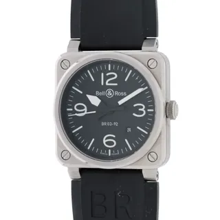 Bell & Ross BR 03-92 Stainless steel Black