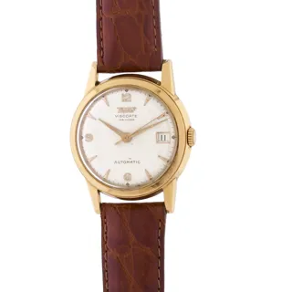 Tissot Visodate 4056586 Yellow gold Silver