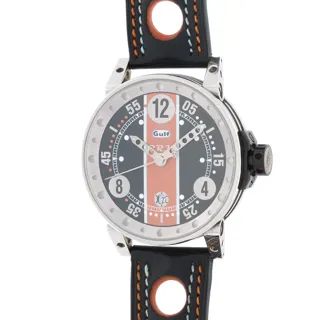 B.R.M GULF 053-T-02 Stainless steel Black and Orange