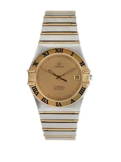 Omega Constellation 35mm Stainless steel and gold Golden