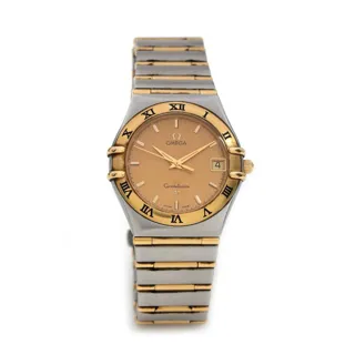 Omega Constellation 1212.10.00 34mm Yellow gold and Stainless steel Champagne